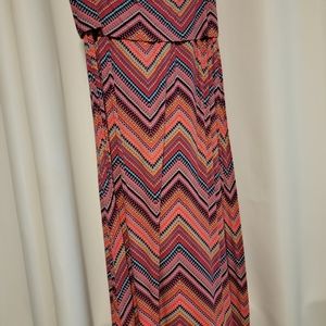 Cynthia Rowley womans XL Multi color Maxi Skirt